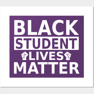 Black Student lives Matter- Black History Month- ALL Black Lives Matter Posters and Art